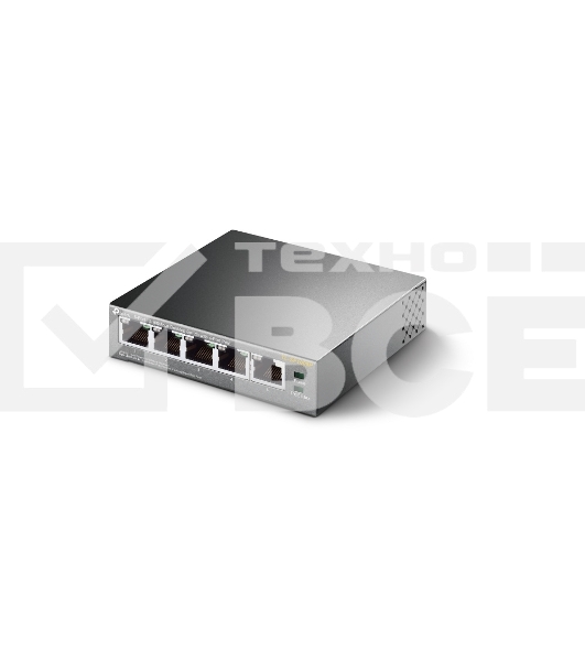 Коммутатор TP-Link SMB TL-SF1005P 5-портовый 10/100 Мбит/с настольный коммутатор с 4 портами PoE 