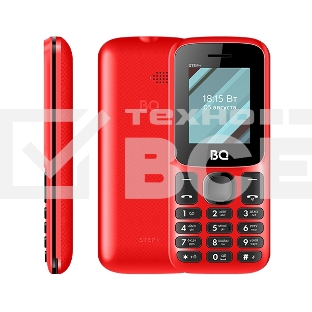 Мобильный телефон BQ 1848 Step+ красный/черный