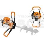 Мотобур Carver AG-43/000 бытовой 2-х такт. 1250Вт 1.7л.с. 43см3 6500об/мин (01.003.00038), фото5