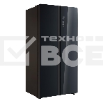 Холодильник Korting KNFS 91797 GN черный двухкамерный 335/175л морозилка сбоку, No Frost, Side by Side, фото4