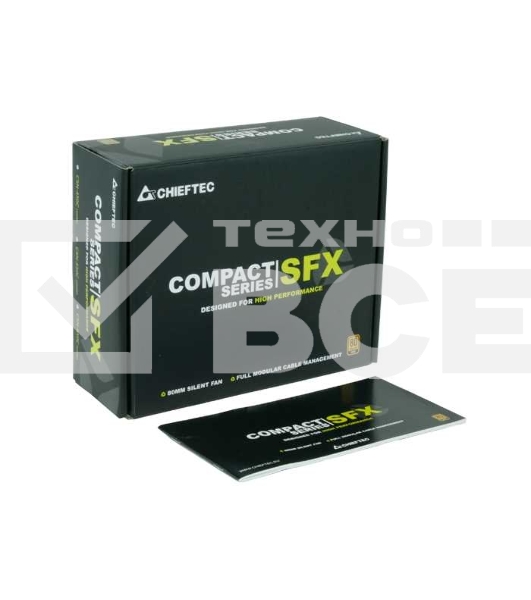 Блок питания, Chieftec, CSN-650С, 650Вт, 80 PLUS Gold 80мм, модульный, черный