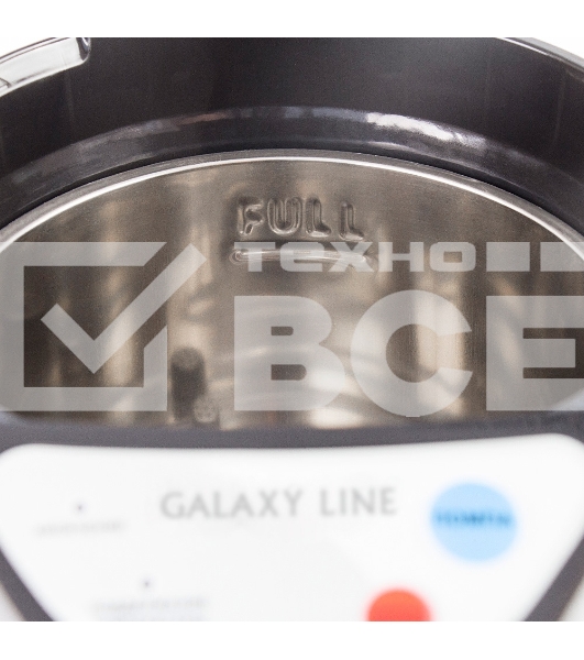 Термопот Galaxy Line GL 0604, серебристый с черным, 900 Вт, 3,8 л