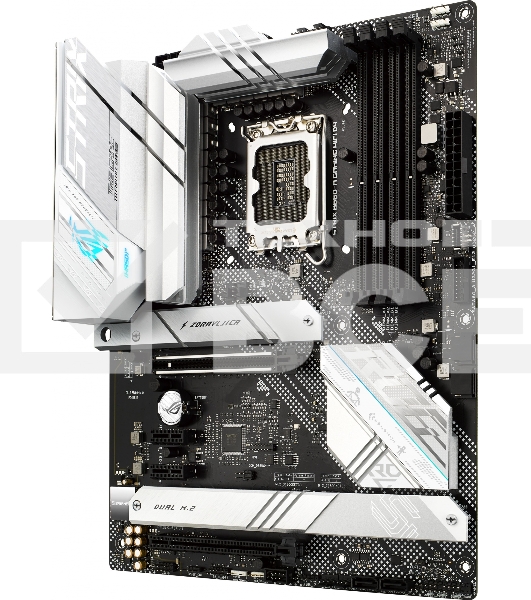 Материнская плата ASUS ROG STRIX B660-A GAMING WIFI D4, LGA 1700, Intel B660, 4xDDR4, 4xSATA, 3xM.2, 1xPCIe 5.0 x16, 1xPCIe 3.0 x4, 1xHDMI, 1xDP, 1x 2.5Gb LAN, 1xUSB-A 3.2 Gen 2, 2xUSB-A 3.2 Gen 1, 4xUSB 2.0, 5x3.5 мм, 7.1, Standard-ATX