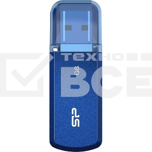 Флеш диск Silicon Power 128Gb Power Helios 202 SP128GBUF3202V1B USB3.0 синий