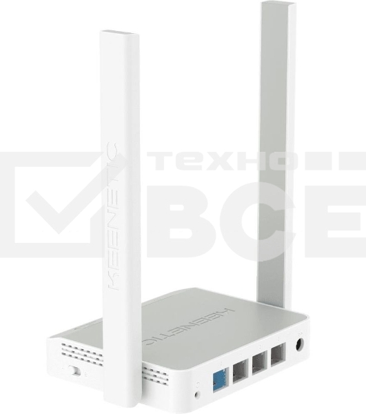 Роутер беспроводной Keenetic Start (KN-1112)с Mesh Wi-Fi N300, Smart-коммутатором