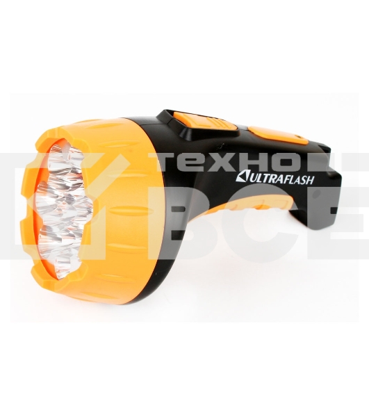Фонарь ULTRAFLASH LED381515 LED 2 режима черн/желт аккумуляторный