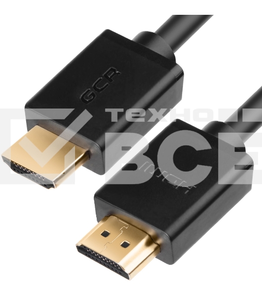 Кабель Greenconnect 5.0m HDMI версия 2.0, HDR 4:2:2, Ultra HD, 4K 60 fps 60Hz/5K*30Hz, 3D, AUDIO, 18.0 Гбит/с, 28/28 AWG, OD7.3мм, тройной экран, черный, GCR-HM411-5.0m Greenconnect Кабель 5.0m HDMI версия 2.0, HDR 4:2:2, Ultra HD, 4K 60 fps 60Hz/5K*30Hz,