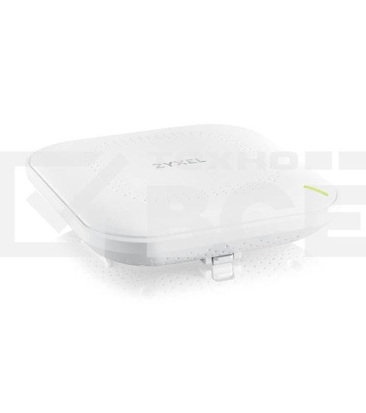 Точка доступа Zyxel NebulaFlex NWA90AX PRO, WiFi 6, 802.11a/b/g/n/ac/ax (2,4 и 5 ГГц), MU-MIMO, антенны 3x3, до 575+2400 Мбит/с, 1xLAN 2.5GE, PoE, защита от 4G/5G, БП в комплекте