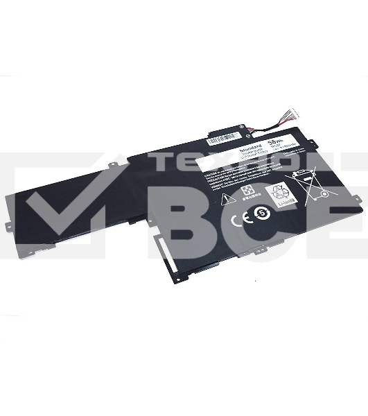 Аккумуляторная батарея для ноутбука Dell Inspiron 14-7437 7.4V 58Wh черный OEM