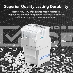 Модуль Vention Keystone Jack Cat.6 неэкранированный 180 градусов Белый, фото7