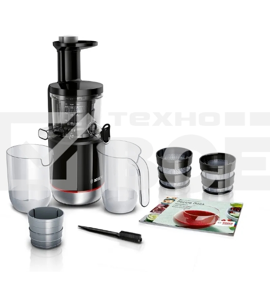 Соковыжималка шнековая Bosch MESM731M черный