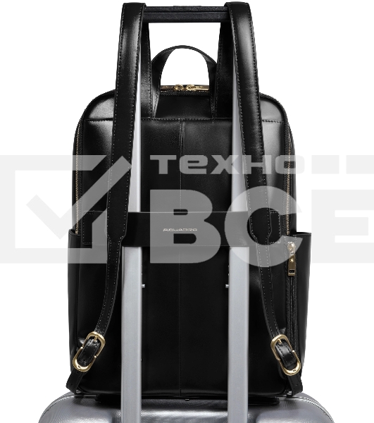 Рюкзак женский Piquadro Blue Square CA6678B2/N кожа черный