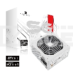 Блок питания Thermalright, 850W 80+ Gold (ATX, 3.1, PCIe 5.1, Non-modular, 1x24(20+4)pin, 1xCPU 8(4+4)pin, 2xPCIe*2 8(6+2)pin, 5xSATA3, 1x12+4pin (12VHPWR PCIe 5.1 12+4pin 600mm), 3xMOLEX4pin, Active, 120x120мм, 150x140x86mm, APFC, white), фото6