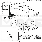 Встраиваемая посудомоечная машина Electrolux EEG62300L, серебристый, 44.6 см, 9 компл., 44 дБ, класс D, фото10