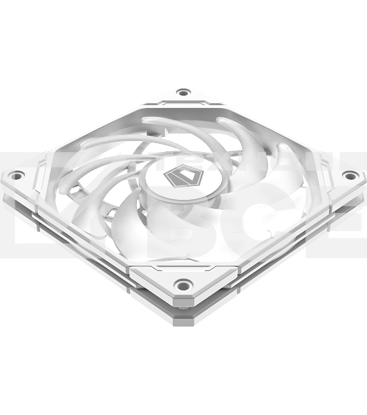Вентилятор для корпуса ID-Cooling NO-12015-XT ARGb SNOW белый, 120 мм, 2000 об/мин, 31.2 дБ, 4 pin