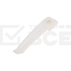 Держатель кабеля Rexant для прямого монтажа односторонний белый, 140 мм (20 шт/уп), фото 1