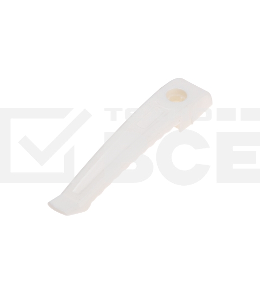 Держатель кабеля Rexant для прямого монтажа односторонний белый, 140 мм (20 шт/уп)