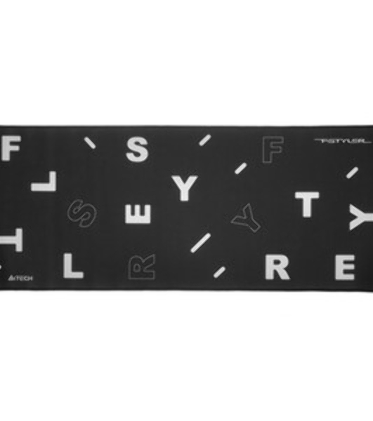 Коврик для мыши A4Tech FStyler FP75 черный/белый 750x300x2мм
