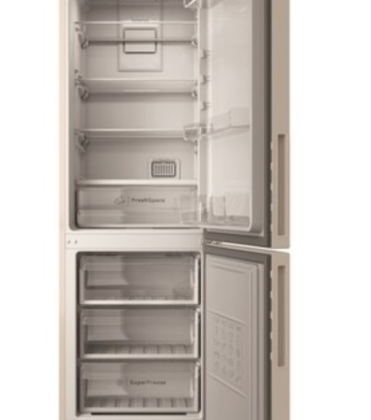 Холодильник Indesit ITR 4180 E бежевый двухкамерный 220/78л морозилка снизу