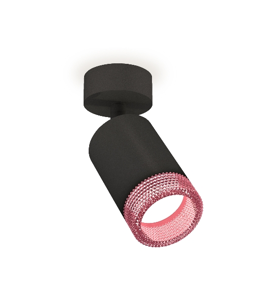 Светильник Ambrella Light XM6313003 SBK/PI черный песок/розовый MR16 GU5.3 (A2210, C6313, N6152)