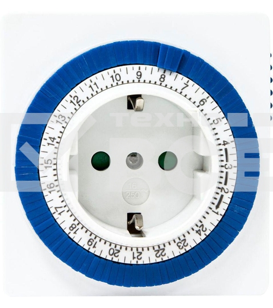 Розетка с таймером FERON 23203(суточная) 3500W/16A 230V, 61923(TM32)