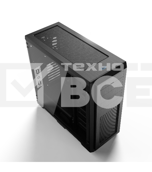 Корпус PHANTEKS Enthoo Pro Tempered Glass, Black, без БП, PWM Hub, Full-Tower