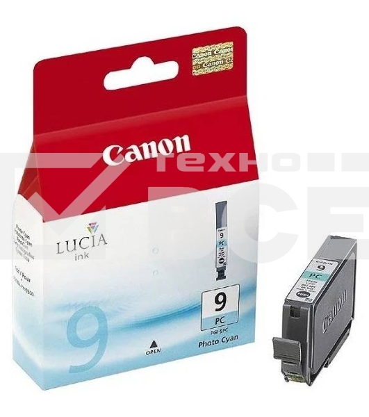 Картридж струйный Canon PGI-9PC (1038B001) фото голубой (14 мл.) для Canon Pixma 9500