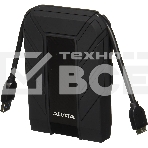 Внешний жесткий диск AData USB 3.0 2Tb AHD710-2TU3-CBK DashDrive Durable 2.5