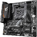 Материнская плата Gigabyte B550M AORUS ELITE, AM4, AMD B550, 4xDDR4, 4xSATA, 2xM.2, 1xPCI-E 4.0 x16, 1xPCI-E 3.0 x4, 1xPCI-E x1, 1xHDMI, 1xDVI-D, 1x 1Gb LAN, 4xUSB-A 2.0, 4xUSB-A 3.2 Gen 1, 3x3.5 мм, 7.1, Micro-ATX, фото7