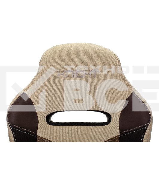Кресло игровое Бюрократ VIKING 6 KNIGHT BR FABRIC коричневый, крестовина металл/пластик