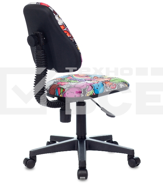 Кресло детское Бюрократ KD-4 мультиколор маскарад крестовина пластик