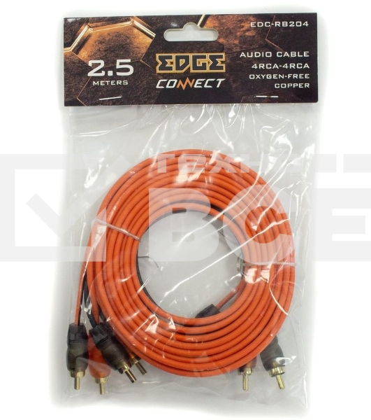 Кабель межблочный Edge EDC-RB204 2,5м (упак.:1шт)