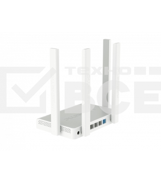 Роутер беспроводной Keenetic Speedster (KN-3012) с Mesh Wi-Fi 5 AC1200 и 4-портовым Smart-коммутатором
