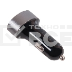 Авто ЗУ + LED дисплей/ HOCO HC-76605 Z26/ 2 USB/ Выход: 10.5W/ черный, фото5