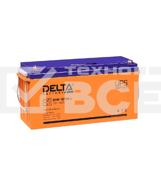 Аккумуляторная батарея Delta BATTERY DTM 12150 L