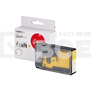 Струйный картридж Sakura 9204B001 (1400XL Y) для Canon, желтый, 12 мл., 1000 к.