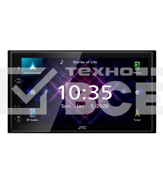 Автомагнитола JVC KW-M560BT 2DIN 4x50Вт