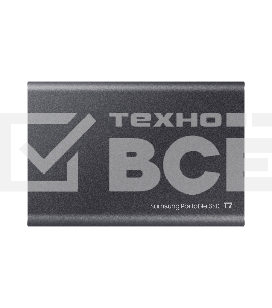 Накопитель SSD Samsung External T7 MU-PC1T0T/WW, 1ТБ, USB 3.2, черный