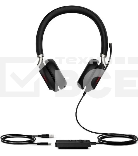 Гарнитура USB/Bluetooth Yealink UH38 Dual UC-BAT черный