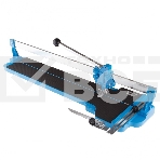 Плиткорез ручной монорельсовый 750 х 14 мм, ходовая каретка,9/4 рег.подшипников,литая станина Барс, фото2