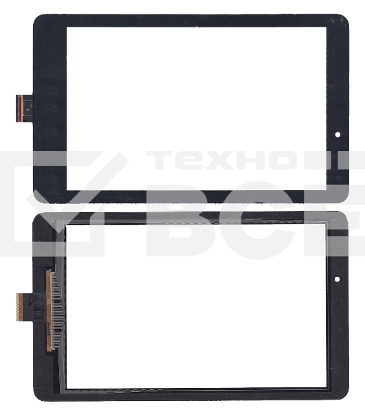 Сенсорное стекло (тачскрин) для Acer Iconia Tab A1-840 A1-841. черное