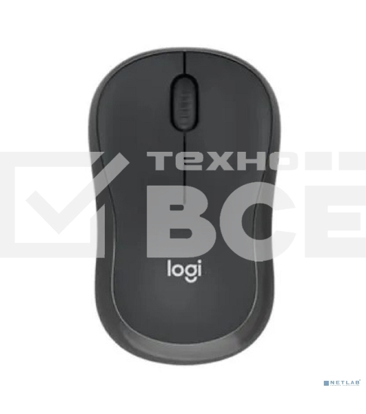 Мышь беспроводная Logitech M240 SILENT графитовый, 4000 dpi, Bluetooth, кнопки - 3