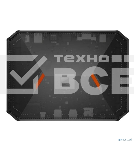 Компьютер Chuwi HeroBox Intel N-series N100(0.8Ghz)/8192Mb/256SSDGb/Int:Intel UHD Graphics 600/BT/WiFi/war 1y/0.59kg/Black/Win11Home + BT5.2/USB3.0*2, USB2.0*2/HDMI 2.0 *1 (4K 60Hz)/VGA*1/M.2*2, 2280, MAX 1TB, PCIE & SATA3/Type-C*1/Ear