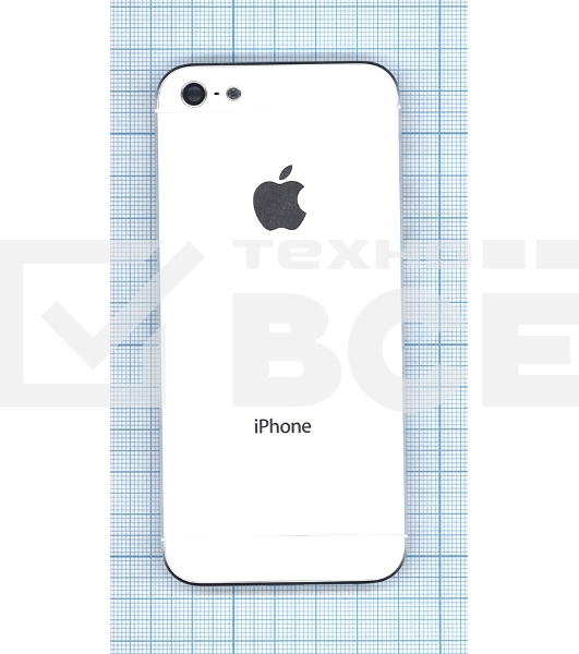 Задняя крышка для iPhone 5 белый