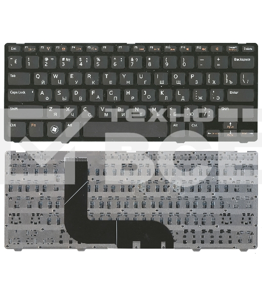 Клавиатура для ноутбука Dell Inspiron 14Z 5423 13Z 5323 черная