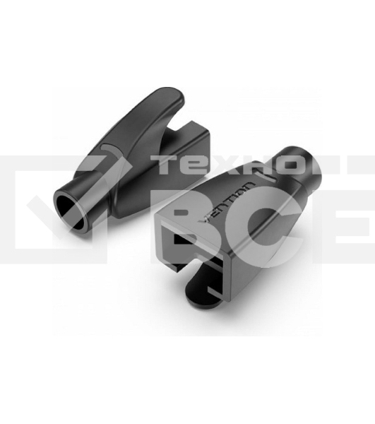 Колпачки изолирующие Vention для разъемов RJ-45 (50шт.) - Черный