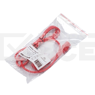 Кабель питания Cablexpert Россия PC-186-VDE-R-1.8M, Schuko-C13, 3x0.75мм2, 10A, с заземлением, медь, 1.8м, красный, пакет