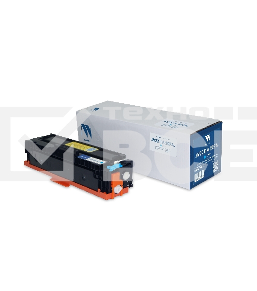 Картридж лазерный NVP совместимый NV-W2211A 207A Голубой (БЕЗ ЧИПА) для HP Color LaserJet M255/M282/M283 (1250k)