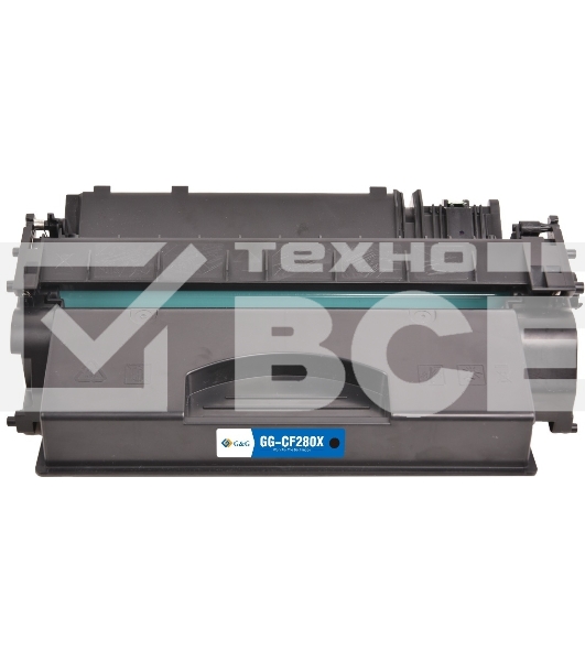 Картридж лазерный G&G GG-CF280X черный (6900стр.) для HP LJ P2035/P2055d/Pro 400 M401/MFP M425