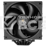 Кулер для процессора Thermalright Royal Pretor 130 черный (4-pin PWM, 158mm, Ni/Cu, 6x6mm, 1x120+1x130mm, 80.45CFM/81.88CFM, 29.4dBA/28.3dBA, 2150PM/1750RPM, S: 1200, 1700, 1851, 2011, 2066, 115X, AM4, AM5, black), фото5